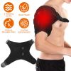 Heated Shoulder Brace Electric Heating Pad TherapyÿShoulder Heating Wrap Compression Sleeve for Shoulder Pain Muscle StiffnessÿBursitis Tendonitis