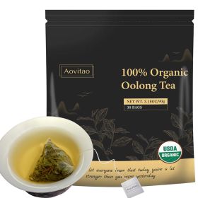Detox Cleanse Tea Natural Herbal Tea Bags Oolong Leaf For Lung Cleanse Congestion Relief Herbal Detox Caffeine-Free Non-GMO Organic For Gut Health Imm