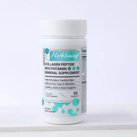 Collagen Peptides For Women, Beauty Vitamin And Mineral Supplement With Multivitamins, Hydrolyzed Protein Peptide Type, Biotin And Vitamins - 60 Capsu