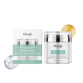 Hoygi Collagen Facial Treatment Cream Moisturizes, Evens Skin Tone, Firms Skin, And Rejuvenates The Skin