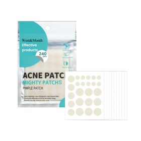 West&Month Acne Patch 240pcs Repair Acne, Acne Cleansing, Pores, Invisible Breathable Concealer, Waterproof Acne Patch