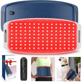 Red Light Therapy Belt For Body, Mother's Day Gift, Cordless Near Infrared Light Therapy Pain Relief & Inflammation With Soft Breathable Fabric, For M