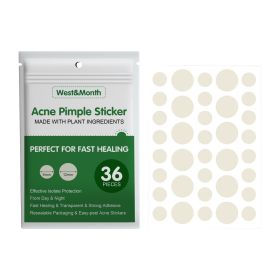 West&Month Hydrocolloid Acne Patch 36PCS Invisible Makeup, Artificial Skin Care, Essential Oils, Waterproof Concealer, Breathable Acne Patch
