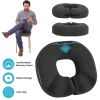 Donut Pillow Seat Cushion Memory Foam Donut Chair Cushions Ergonomic Seat Cushion Pad for Coccyx Prostate Sciatica Pelvic Floor Pressure Sores Office