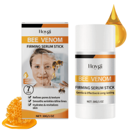 Hoygi Bee Venom Firming Essence Stick Nourishes, Improves Skin Elasticity, Moisturizes And Moisturizes The Skin, And Firms The Facial Skin Care Serum (Option: 3pcs)